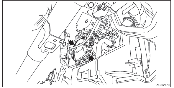 Subaru Outback. HVAC System (Heater, Ventilator and A/C)