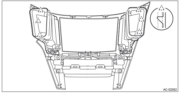 Subaru Outback. HVAC System (Heater, Ventilator and A/C)