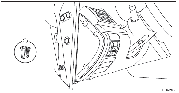 Subaru Outback. Brake