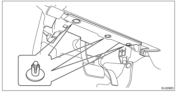 Subaru Outback. Brake