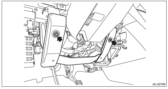 Subaru Outback. Brake