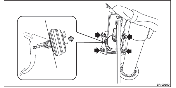 Subaru Outback. Brake