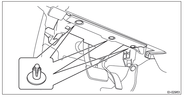 Subaru Outback. Brake