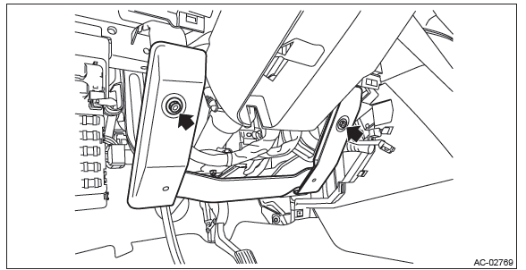 Subaru Outback. Brake