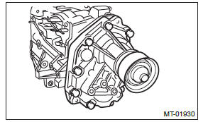 Subaru Outback. Manual Transmission and Differential