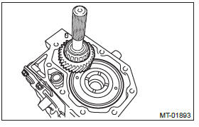 Subaru Outback. Manual Transmission and Differential