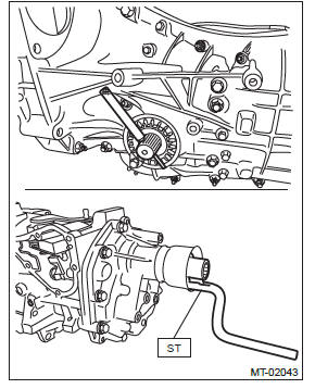 Subaru Outback. Manual Transmission and Differential