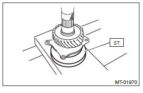 Subaru Outback. Manual Transmission and Differential