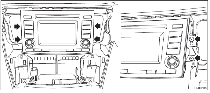 Subaru Outback. HVAC System (Heater, Ventilator and A/C)