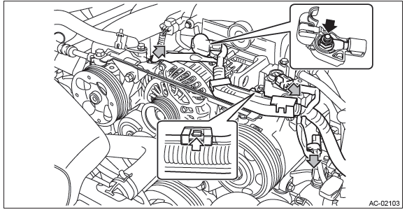 Subaru Outback. HVAC System (Heater, Ventilator and A/C)