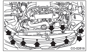 Subaru Outback. Cooling