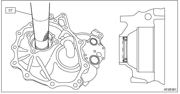 Subaru Outback. Continuously Variable Transmission