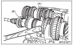 Subaru Outback. Manual Transmission and Differential