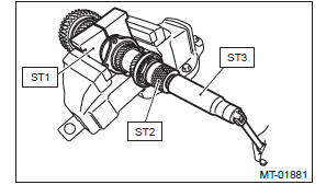 Subaru Outback. Manual Transmission and Differential