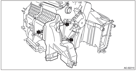 Subaru Outback. HVAC System (Heater, Ventilator and A/C)