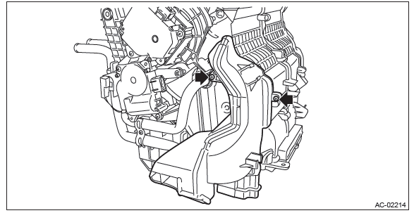 Subaru Outback. HVAC System (Heater, Ventilator and A/C)