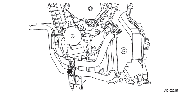 Subaru Outback. HVAC System (Heater, Ventilator and A/C)