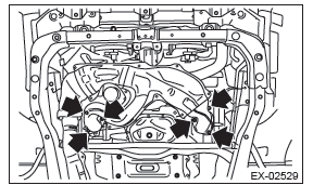 Subaru Outback. Exhaust