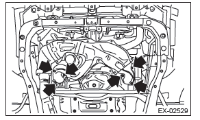 Subaru Outback. Exhaust