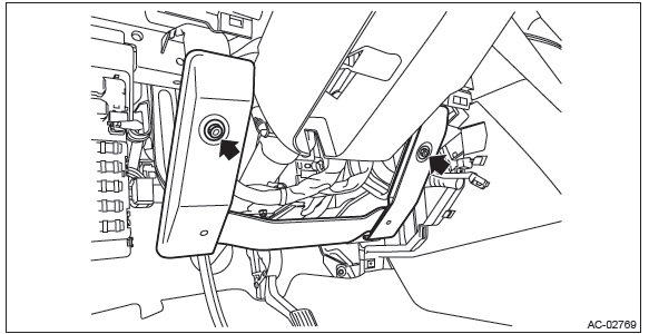 Subaru Outback. HVAC System (Heater, Ventilator and A/C)