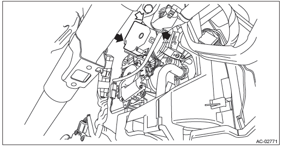 Subaru Outback. HVAC System (Heater, Ventilator and A/C)