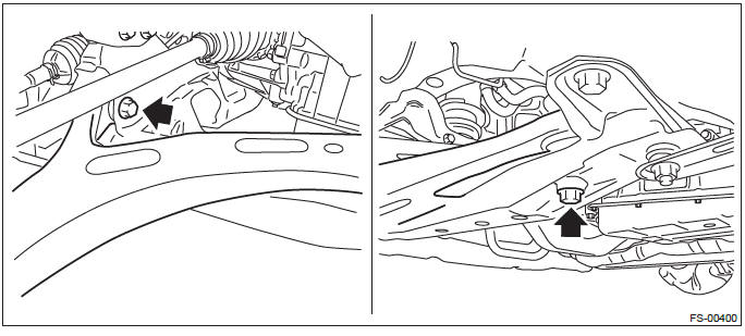 Subaru Outback. Front Suspension