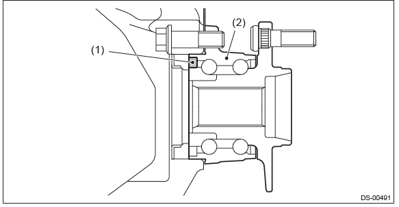 Subaru Outback. Drive Shaft System