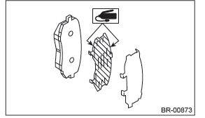 Subaru Outback. Brake