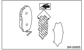 Subaru Outback. Brake