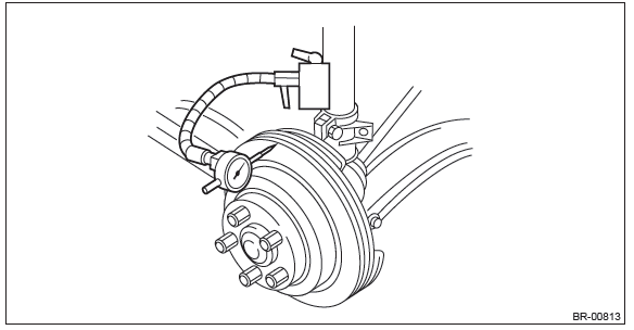 Subaru Outback. Brake