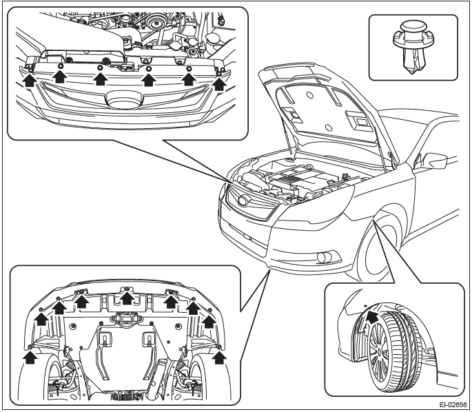 Subaru Outback. Exterior/Interior Trim