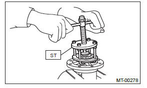 Subaru Outback. Manual Transmission and Differential