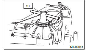 Subaru Outback. Manual Transmission and Differential