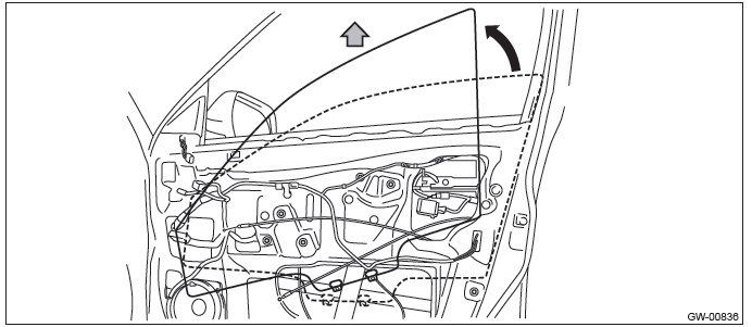 Subaru Outback. Glass/Windows/Mirrors