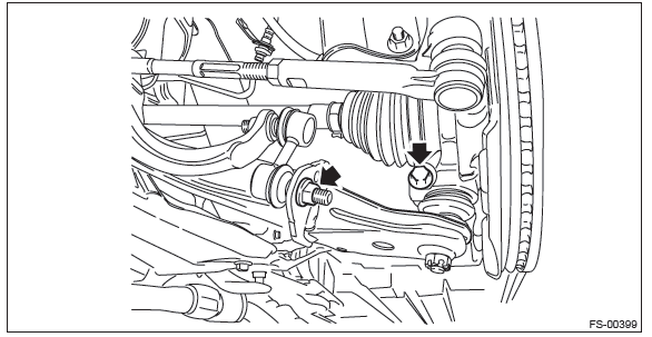 Subaru Outback. Drive Shaft System