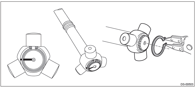 Subaru Outback. Drive Shaft System