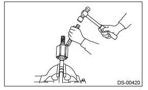 Subaru Outback. Drive Shaft System