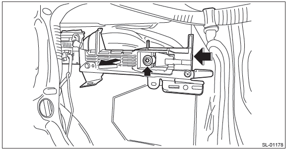 Subaru Outback. Security and Locks