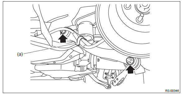 Subaru Outback. Rear Suspension