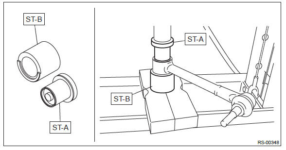 Subaru Outback. Rear Suspension