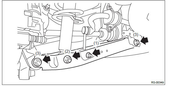 Subaru Outback. Rear Suspension