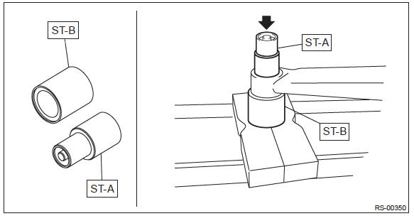 Subaru Outback. Rear Suspension