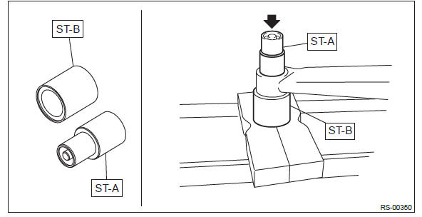 Subaru Outback. Rear Suspension