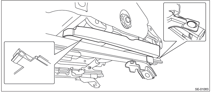 Subaru Outback. Seats