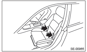 Subaru Outback. Seats