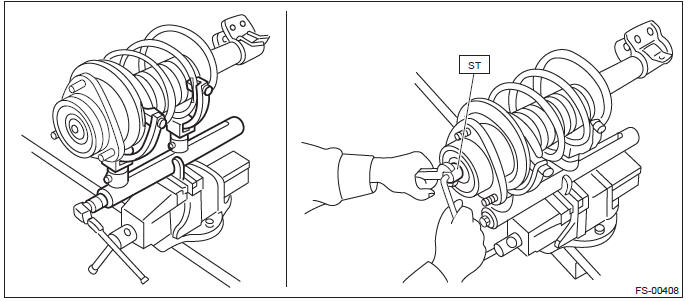 Subaru Outback. Front Suspension