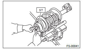 Subaru Outback. Front Suspension