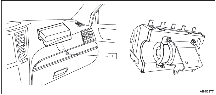 Subaru Outback. Airbag System