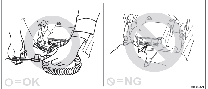 Subaru Outback. Airbag System