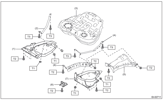 Subaru Outback. Exterior/Interior Trim